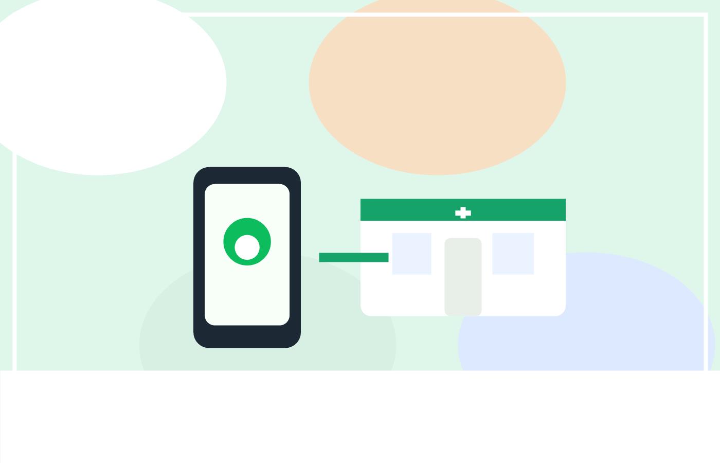 交通事故後の首腰痛をLINE相談や予約につなげるイメージ