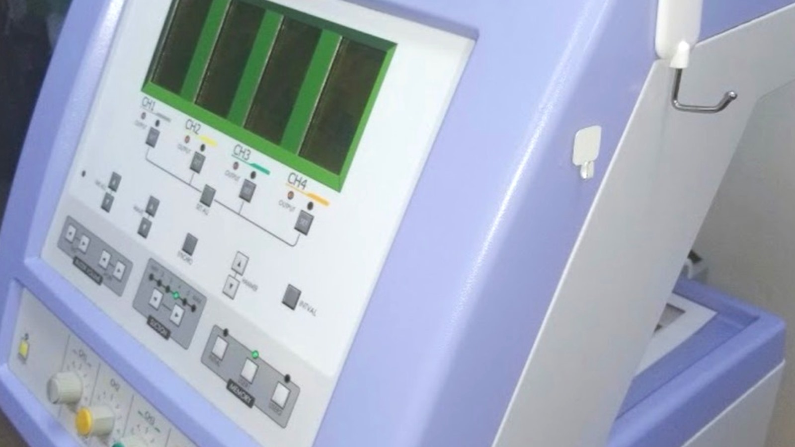 交通事故後のリハビリで使用する施術機器